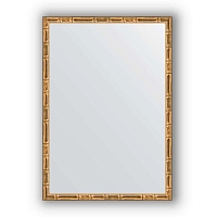 Зеркало в багетной раме Evoform Definite BY 0626 47 x 67 см, золотой бамбук