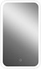 Зеркало Art&Max Bianchi 40 см AM-Bianchi-400-700-DS-F с подсветкой, белый