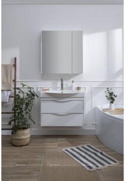 Комплект мебели для ванной Aquanet Франка 85 белый - 10 изображение
