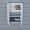 Подвесной шкаф СаНта Родос 60 х 80 см, 406001, над стиральной машиной - изображение 2