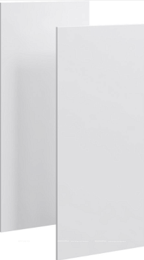 Шкаф-пенал Aqwella Mobi 36 см MOB0535W дуб балтийский, белый - 2 изображение