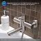 Смеситель для ванны с душем РМС SUS124-009E нержавеющая сталь - 4 изображение