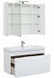 Комплект мебели для ванной Aquanet София 105 белый - изображение 3