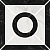 Декор Фрагонар наборный чёрный 9,9х9,9