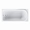 Набор Am.Pm Like: Ванна 150x70 см с каркасом и шторкой, душевой системой, W80ASET-150SL - 5 изображение