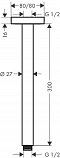 Кронштейн для верхнего душа S Hansgrohe 27389000 - изображение 2