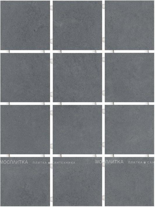 Плитка Амальфи серый темный 9,9x9,9