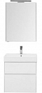 Комплект мебели для ванной Aquanet Бруклин 60 белый - изображение 2