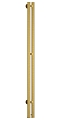 Полотенцесушитель электрический Сунержа Нюанс 2.0 120х8,5 см 051-0543-1253 состаренная латунь