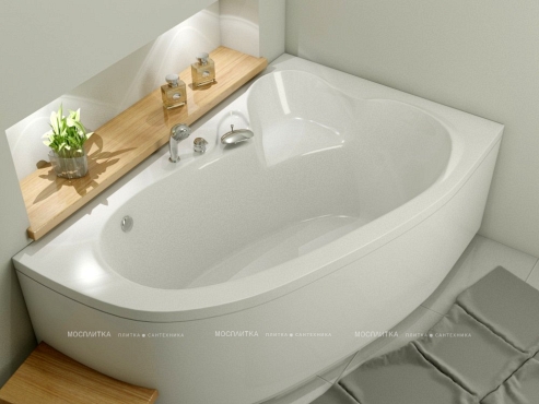 Акриловая ванна Relisan Ariadna R 170x110 см - 5 изображение