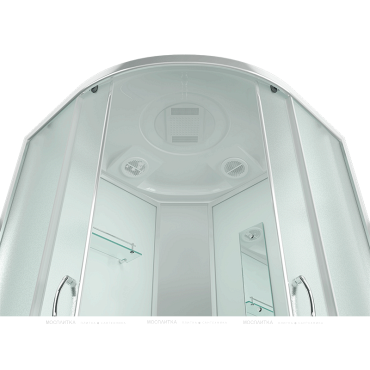 Душевая кабина Erlit Comfort 90х90 см ER3509P-C3-RUS профиль хром, стекло матовое - 8 изображение