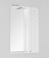 Зеркальный шкаф Style Line Канна 50/С Люкс, белый