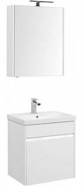 Комплект мебели для ванной Aquanet Палермо 60 белый