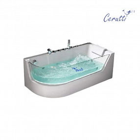 Акриловая ванна Ceruttispa C-403 R гидромассажная 170x80 C-403R