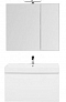 Комплект мебели для ванной Aquanet Йорк 100 белый - 2 изображение