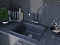 Мойка кухонная Paulmark Kante PM106052-BLM черный металлик - 3 изображение