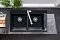 Кухонная мойка с встроенным смесителем Hansgrohe C51-F770-05 43216000, черный - 2 изображение