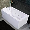 Акриловая ванна 170х100 см Orans OLS-BT62115BL с гидромассажем, белая - 2 изображение