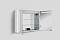 Зеркальный шкаф Am.Pm Sensation M30MCX1001WG, цвет - белый глянец, с подсветкой, 100 см - изображение 8