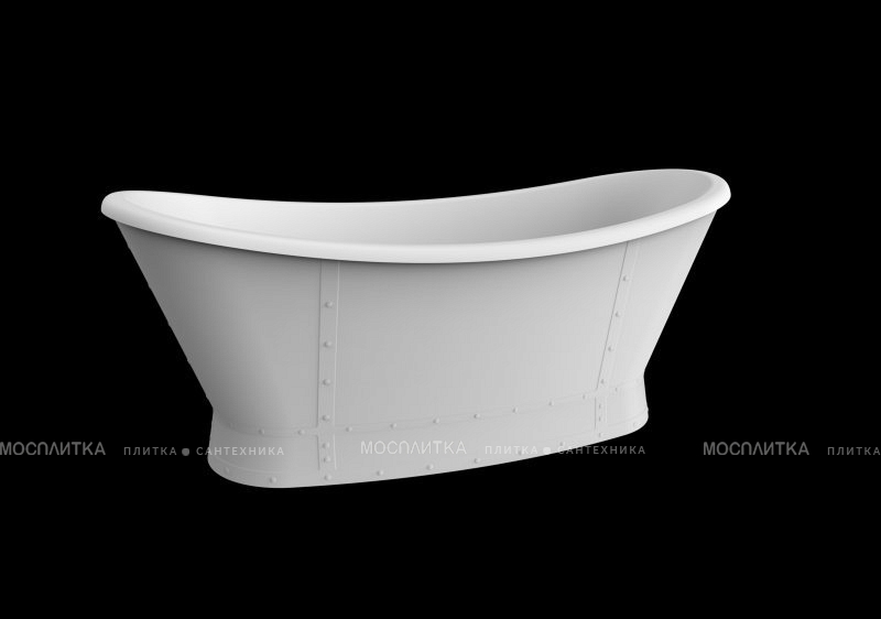 Акриловая ванна BelBagno 168х78 BB33 белый глянец - изображение 4