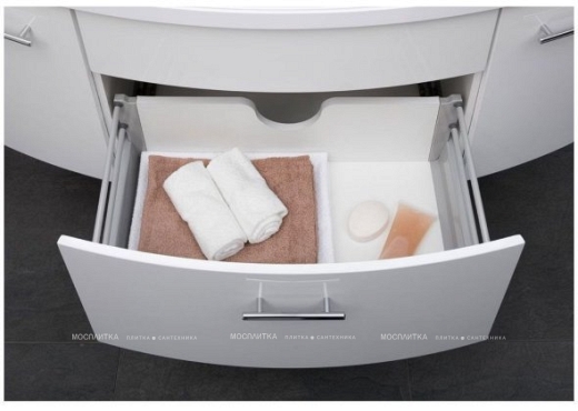 Комплект мебели для ванной Aquanet Тренто 120 белый - 10 изображение