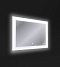 Зеркало Cersanit Led 030 Design 80 см LU-LED030*80-d-Os с подсветкой, белый - изображение 2