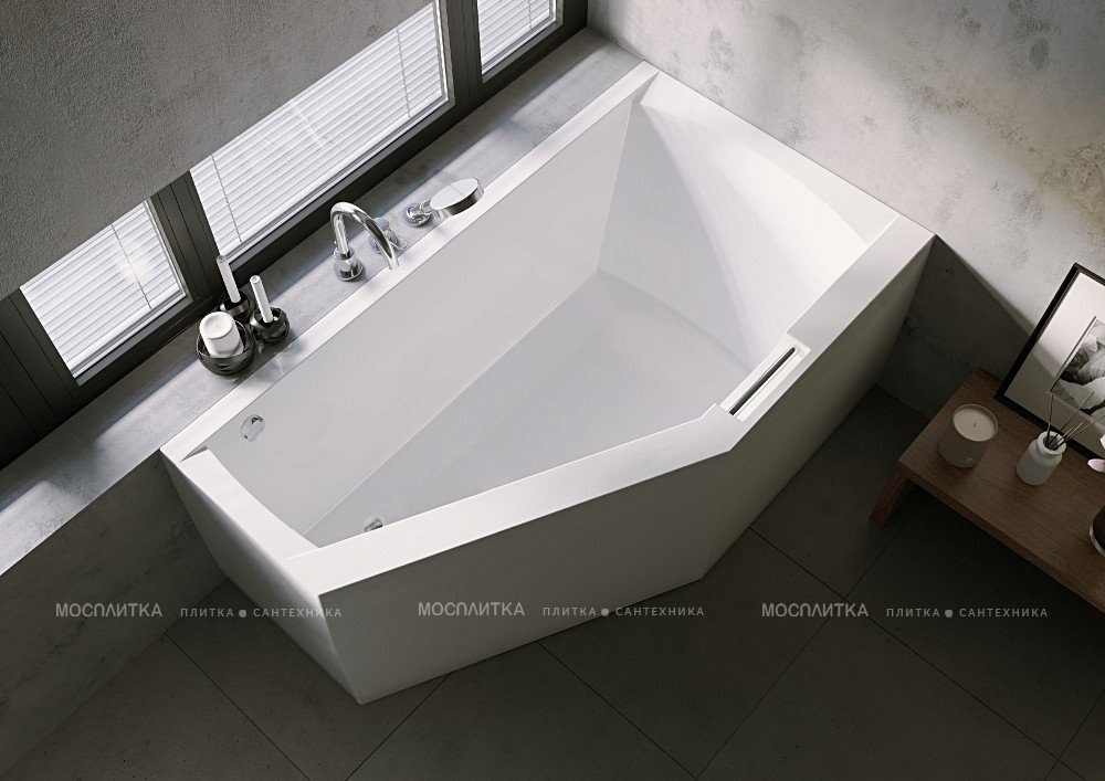 Акриловая ванна Riho Geta 170 см R Plug&Play - изображение 2