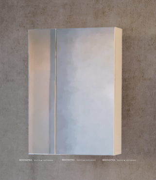 Зеркальный шкаф Raval Quadro/Fest Qua.03.60/W, 60 см - 3 изображение