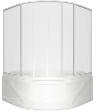 Шторка для ванны Bas Хатива пластик Вотер - 2 изображение