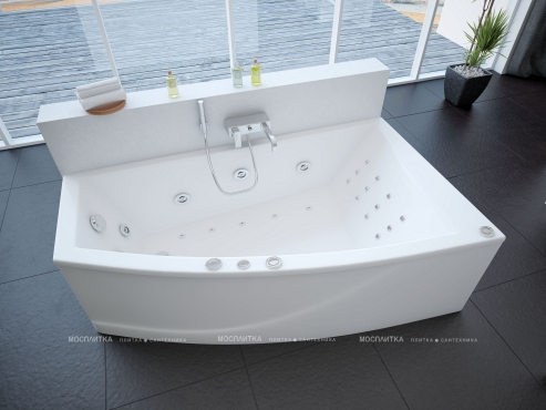 Акриловая ванна Aquatek Оракул 180 см R на объемном каркасе - 4 изображение