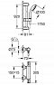 Термостат Grohe Grohtherm 800 34566001 (34566000) для душа с душевым гарнитуром - 2 изображение