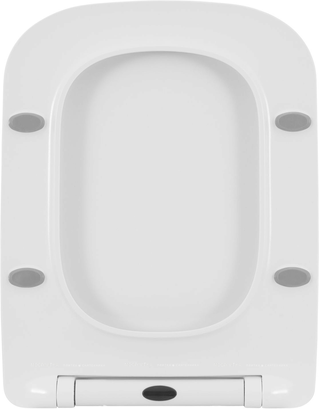 Унитаз подвесной безободковый Creto Logan L4 1004-001-L2W с крышкой-сиденьем микролифт, белый - изображение 17
