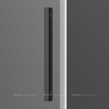 Душевой уголок Vincea Soft 120x90 см, VSR-3SO9012CLGM, профиль серый, стекло прозрачное - 2 изображение