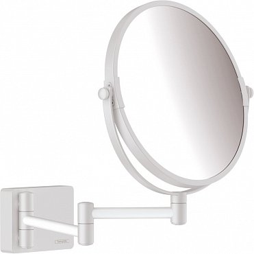 Косметическое зеркало Hansgrohe AddStoris 41791700 матовое белое