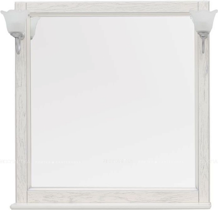 Зеркало Aquanet Тесса Декапе 85 00201812 жасмин / серебро - изображение 2