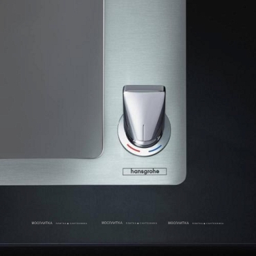 Кухонная мойка с встроенным смесителем Hansgrohe C71-F450-07 43230000, хром - 4 изображение