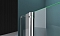 Душевой уголок BelBagno Etna 120х120 см ETNA-A-22-120-C-Cr  профиль хром,стекло прозрачное - 2 изображение