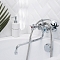 Смеситель для ванны с душем РМС SL118-140 хром глянец - 2 изображение