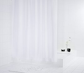 Штора для ванных комнат Ridder Diamond белая