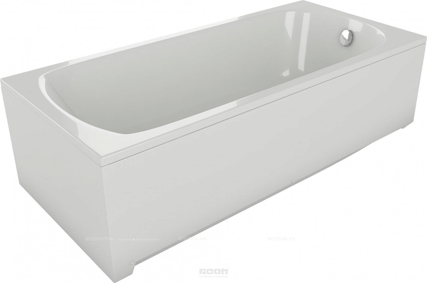 Акриловая ванна Aquatek Ника 150x75 - изображение 2