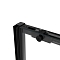 Душевая дверь Vincea Slim Soft 100, черный, стекло прозрачное VDS-1SS100CLB - 3 изображение
