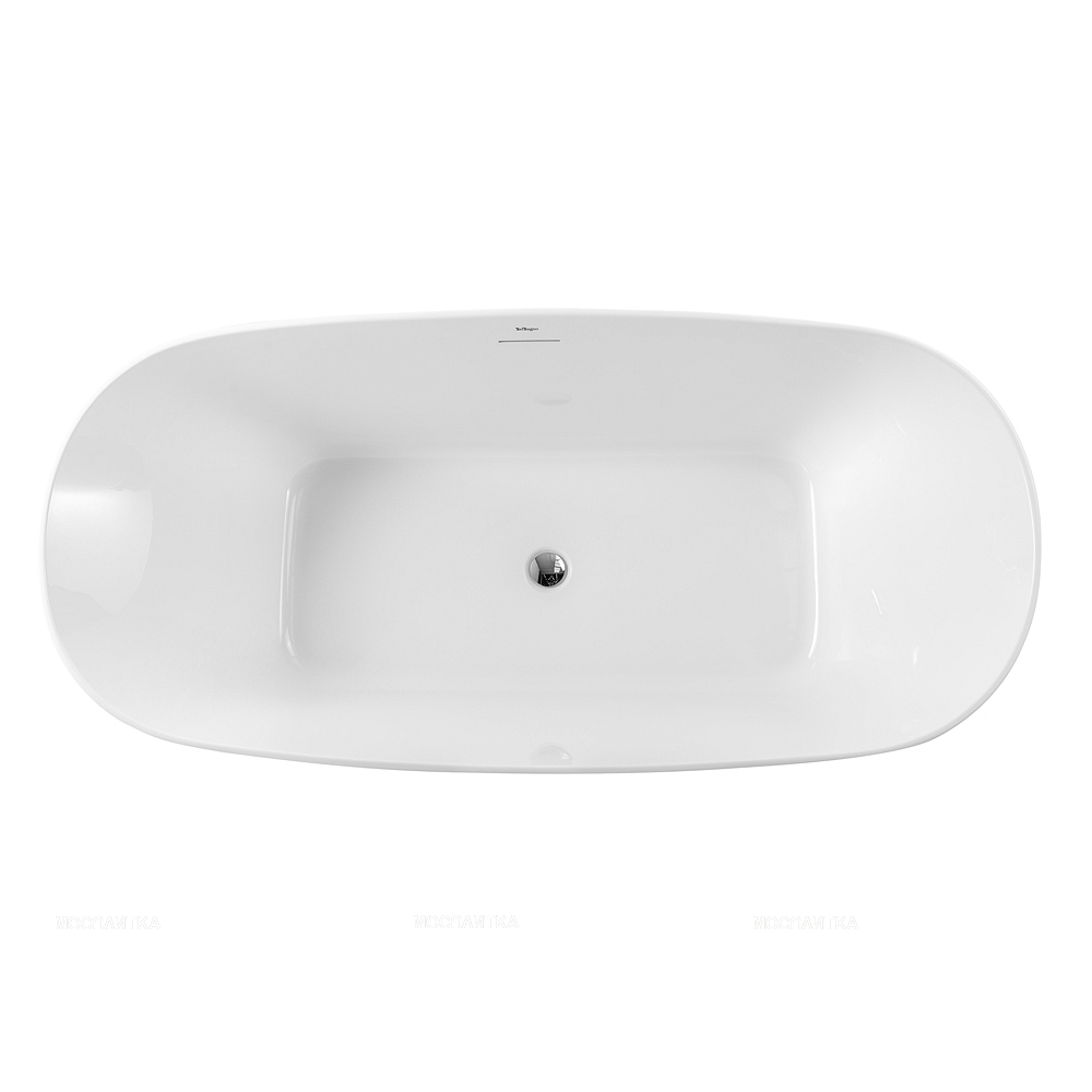 Акриловая ванна 170х80 см BelBagno BB415-1700-800 белая - изображение 3