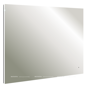 Зеркало Aquanika Quadro 60х70 см AQQ6070RU125 с подсветкой и сенсорным выключателем - 2 изображение