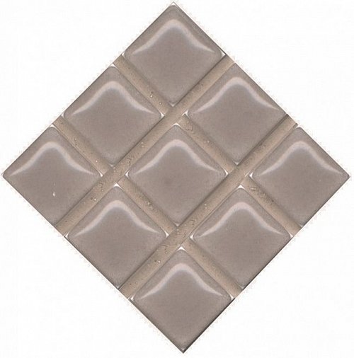 Керамическая плитка Kerama Marazzi Вставка Александрия серый 4,6х4,6