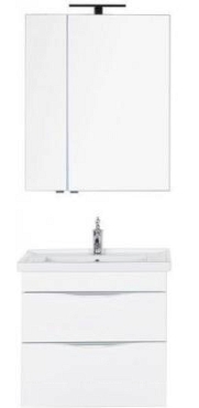 Комплект мебели для ванной Aquanet Эвора 70 белый - 3 изображение