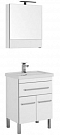 Комплект мебели для ванной Aquanet Сиена 60 белый 1 ящик 2 двери
