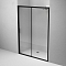 Душевая дверь Am.Pm Gem W90G-140-1-195BT 140 см,стекло прозрачное, профиль черный матовый - изображение 5