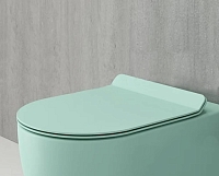 Крышка-сиденье Bocchi Pure Slim Soft Close для унитаза матовое мятный A0336-033