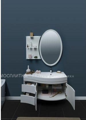 Комплект мебели для ванной Aquanet Опера 115 R 2 двери 2 ящика белый - изображение 11