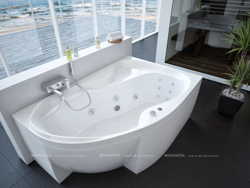 Акриловая ванна Aquatek Вега 170 см R на сборно-разборном каркасе - 4 изображение